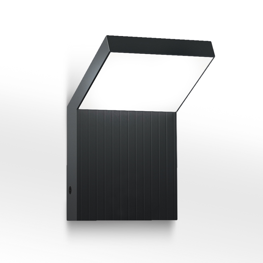 Brilagi - RIANO vanjska zidna LED svjetiljka 8W/230V, antracitna, IP65