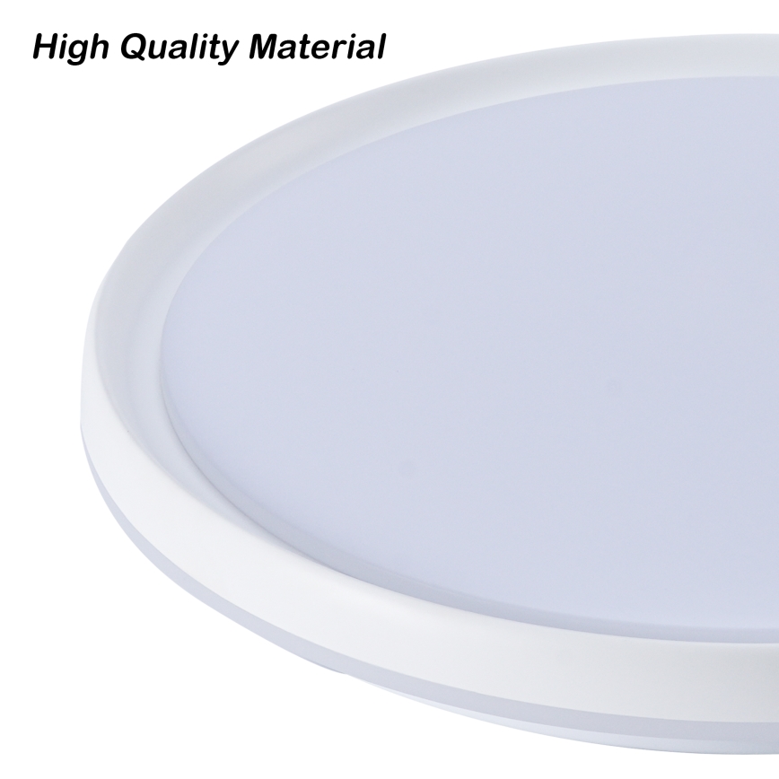 Brilagi - LED prigušiva stropna svjetiljka RIVO LED/72W/230V 3000-6000K bijela Ø 50 cm + daljinski upravljač