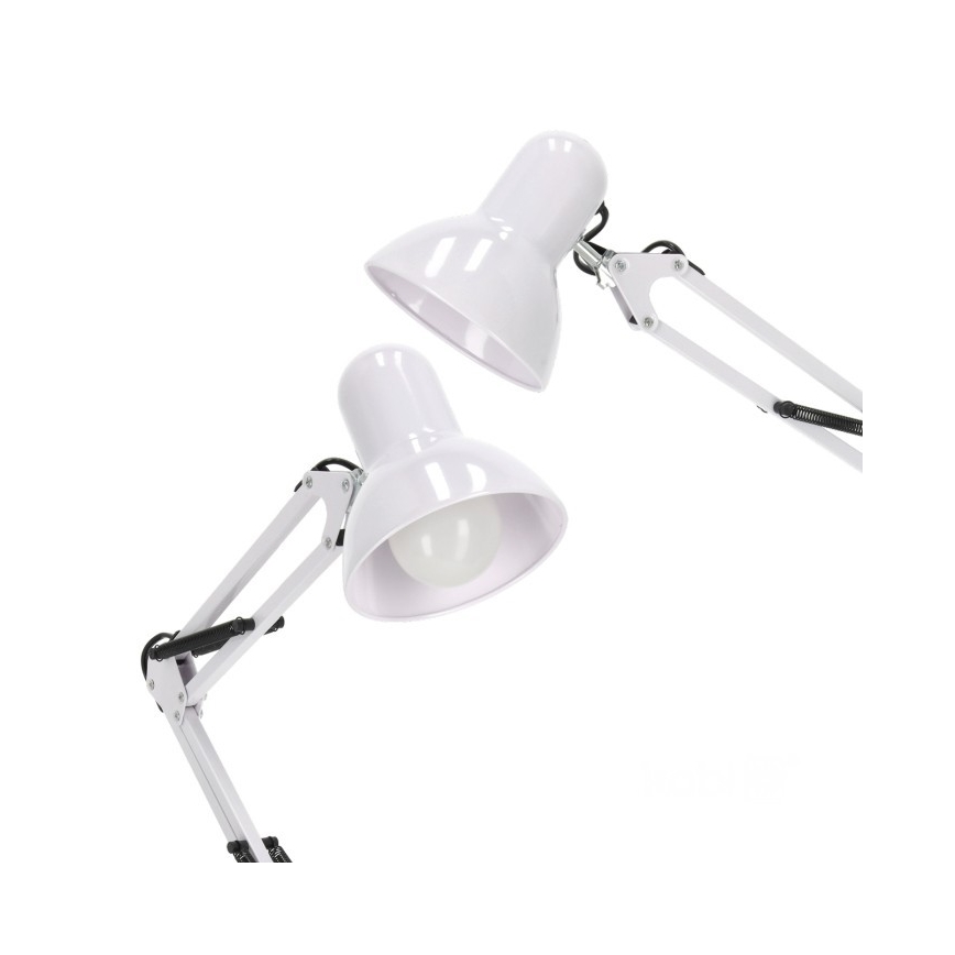 Brilagi - Savijiva podna lampa TASKER 1xE27/60W/230V 184 cm bijela