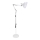 Brilagi - Savitljiva podna lampa TASKER 1xE27/60W/230V 157 cm bijela