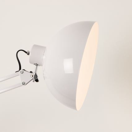 Brilagi - Savitljiva podna lampa TASKER 1xE27/60W/230V 157 cm bijela