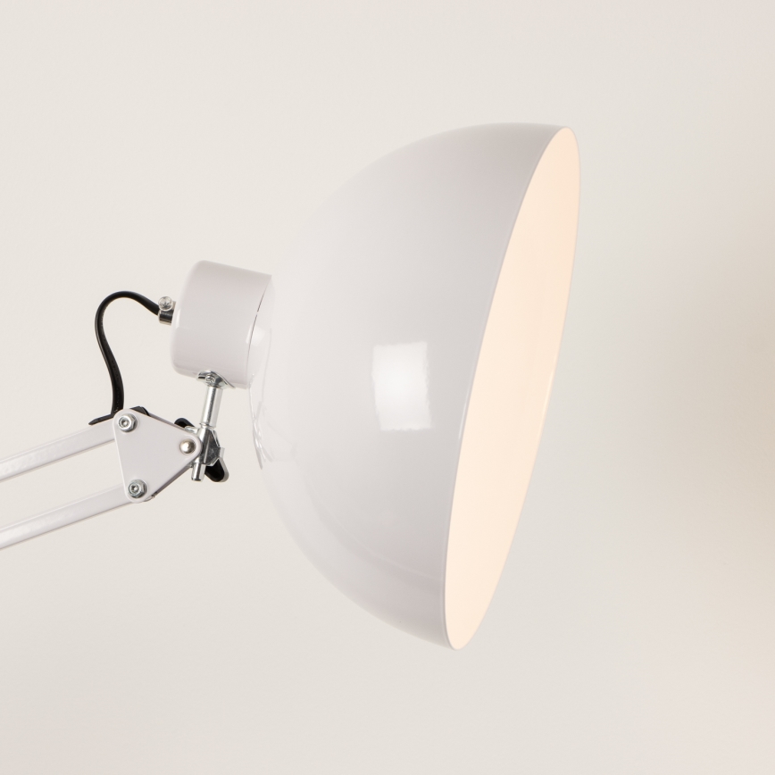 Brilagi - Savitljiva podna lampa TASKER 1xE27/60W/230V 157 cm bijela