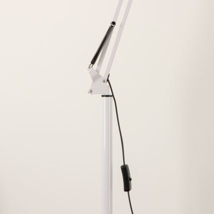 Brilagi - Savitljiva podna lampa TASKER 1xE27/60W/230V 157 cm bijela