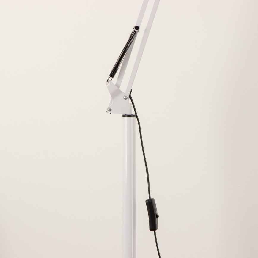 Brilagi - Savitljiva podna lampa TASKER 1xE27/60W/230V 157 cm bijela