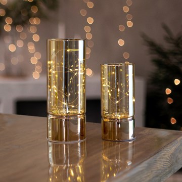 Brilagi - SET 2x LED božićne dekoracije LED/3xAA + 2xAA