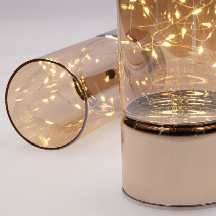 Brilagi - SET 2x LED božićne dekoracije LED/3xAA + 2xAA