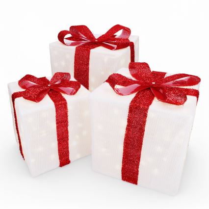 Brilagi - SET 3x LED vanjske božićne dekoracije LED/2,6W/3xAA IP44 pokloni