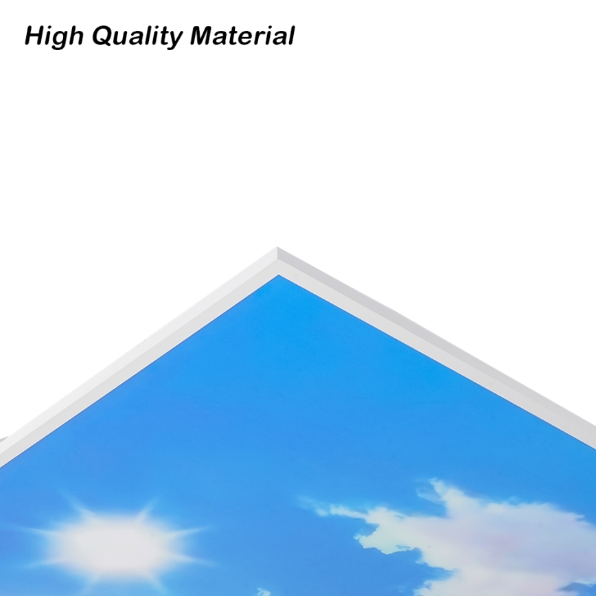 Brilagi - LED stropna svjetiljka s prigušivanjem SLIMFRAME SKY LED/80W/230V 120x60 cm 3000-6000K srebrna/plava + daljinski upravljač
