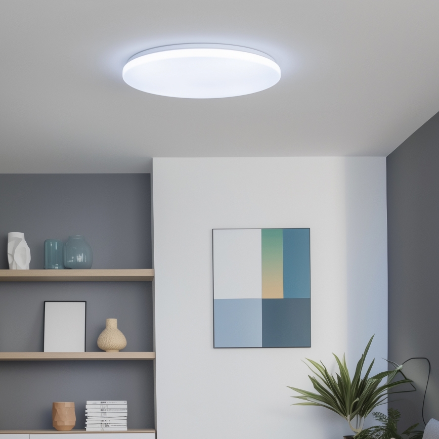 Brilagi - SMART stropna LED svjetiljka s mogućnošću prigušivanja LED/36W/230V Ø 48 cm 3000-6000K Wi-Fi Tuya Beacon + daljinski upravljač