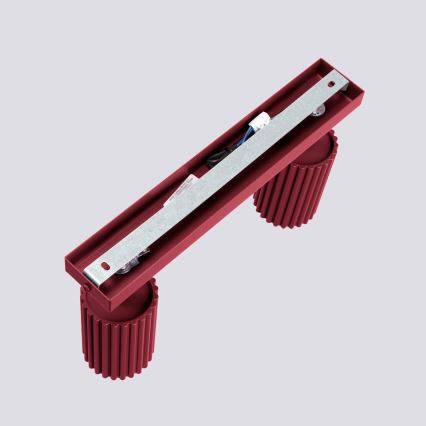 Brilagi - Spot svjetiljka CRESTO 2xGU10/10W/230V bordo