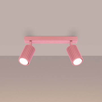 Brilagi - Spot svjetiljka CRESTO 2xGU10/10W/230V ružičasta