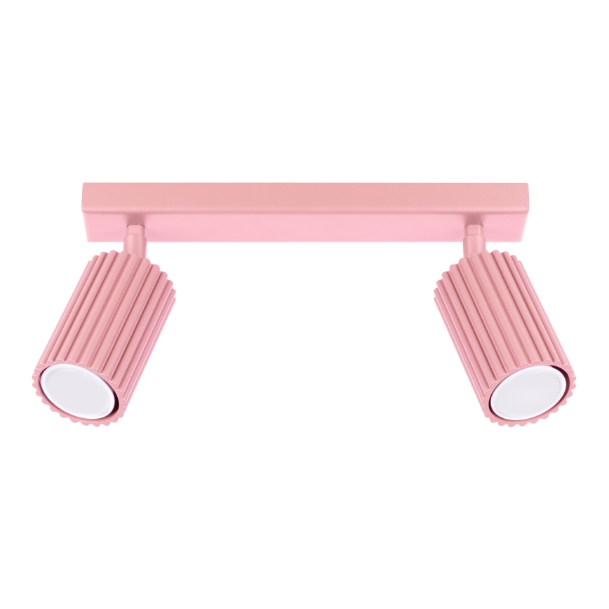 Brilagi - Spot svjetiljka CRESTO 2xGU10/10W/230V ružičasta