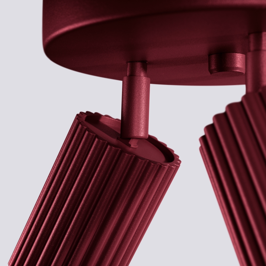 Brilagi - Spot svjetiljka CRESTO 3xGU10/10W/230V bordo