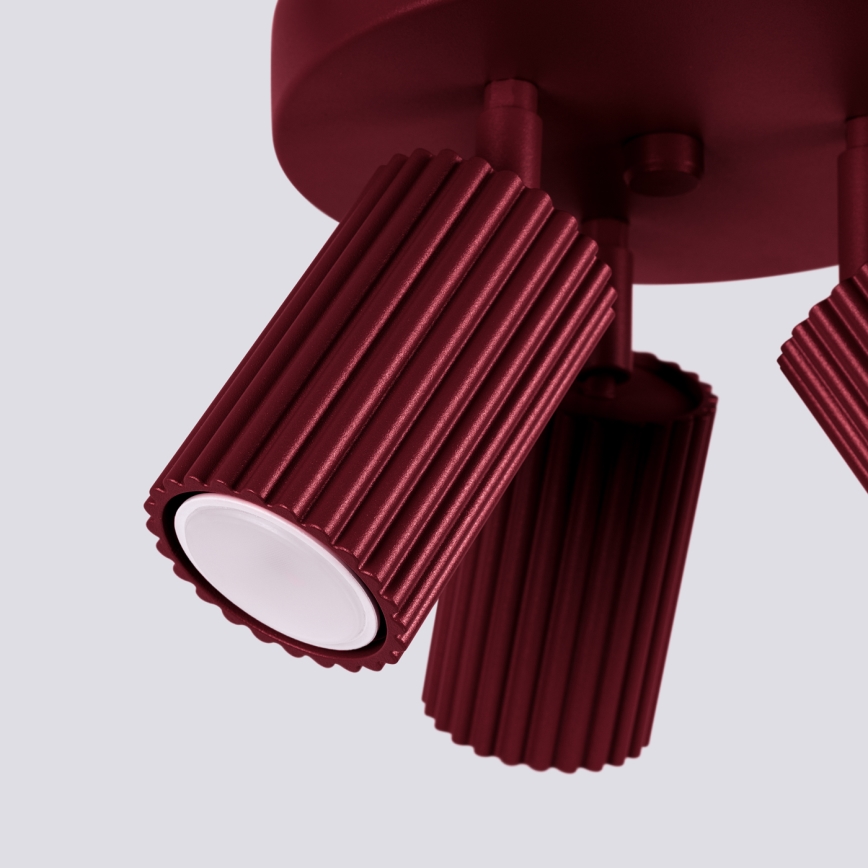 Brilagi - Spot svjetiljka CRESTO 3xGU10/10W/230V bordo