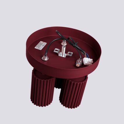 Brilagi - Spot svjetiljka CRESTO 3xGU10/10W/230V bordo