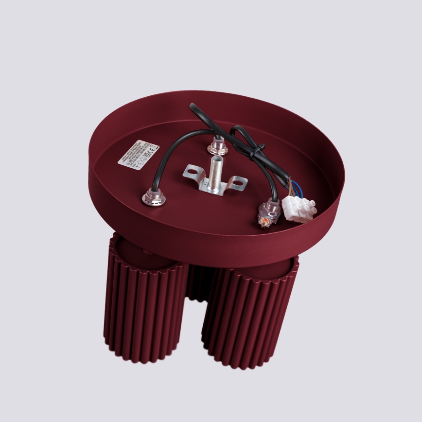 Brilagi - Spot svjetiljka CRESTO 3xGU10/10W/230V bordo