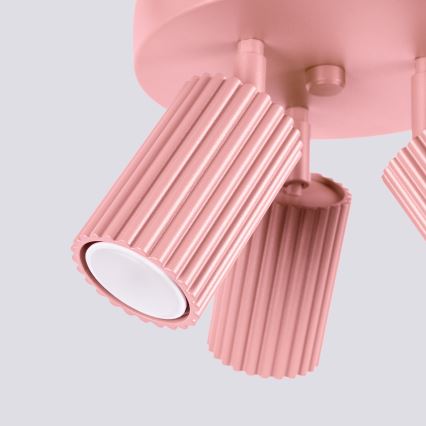 Brilagi - Spot svjetiljka CRESTO 3xGU10/10W/230V ružičasta