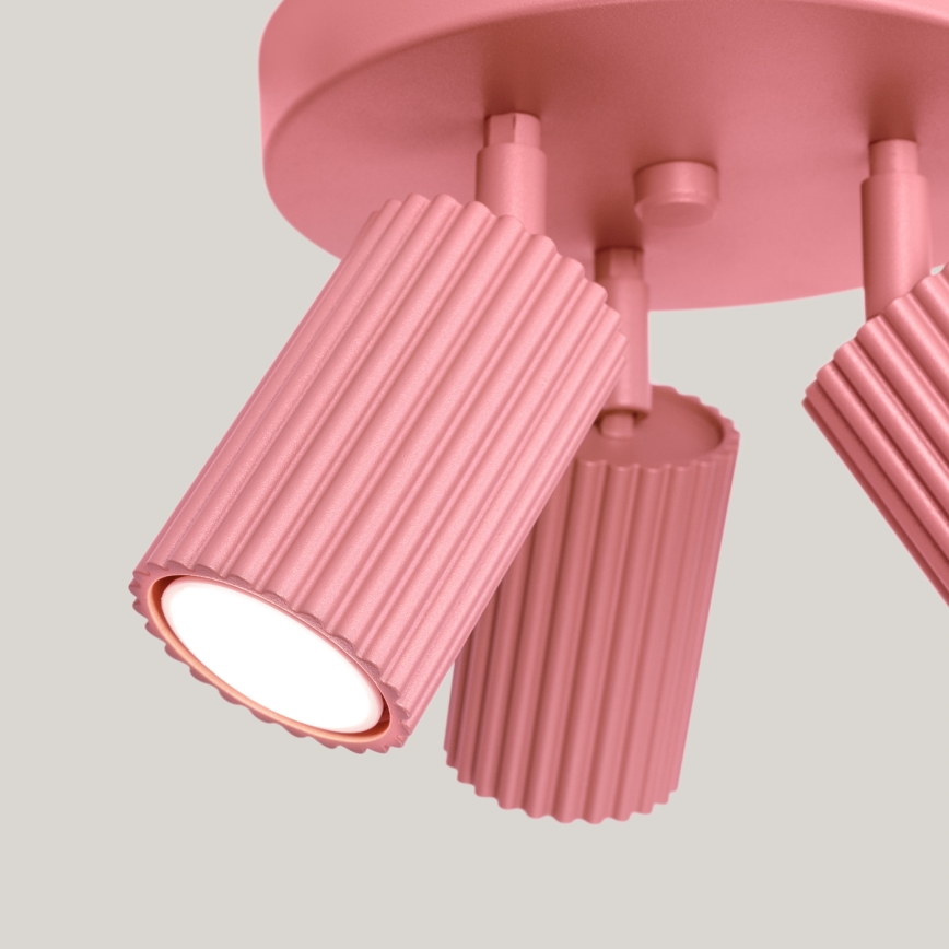 Brilagi - Spot svjetiljka CRESTO 3xGU10/10W/230V ružičasta