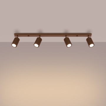 Brilagi - Spot svjetiljka CRESTO 4xGU10/10W/230V smeđa