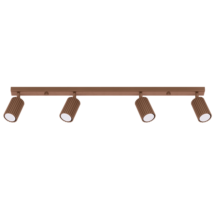 Brilagi - Spot svjetiljka CRESTO 4xGU10/10W/230V smeđa