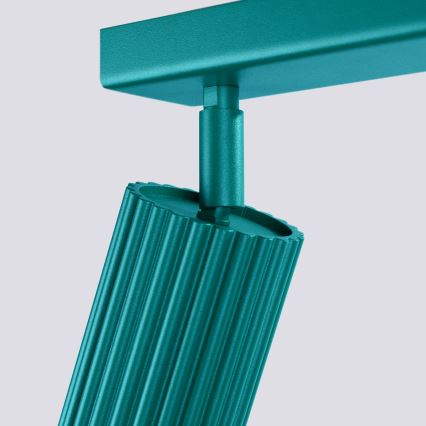 Brilagi - Spot svjetiljka CRESTO 4xGU10/10W/230V tirkizna