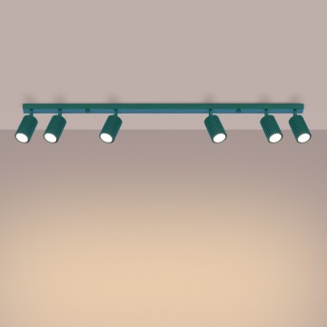 Brilagi - Spot svjetiljka CRESTO 6xGU10/10W/230V tirkizna