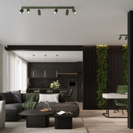 Brilagi - Spot svjetiljka CRESTO 6xGU10/10W/230V zelena