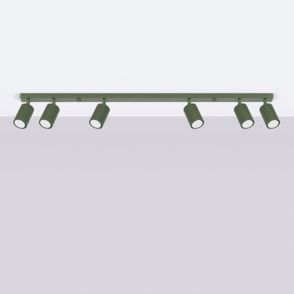 Brilagi - Spot svjetiljka CRESTO 6xGU10/10W/230V zelena