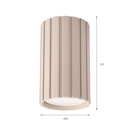 Brilagi - Spot svjetiljka CRISPINA 1xGU10/10W/230V 10 cm bež