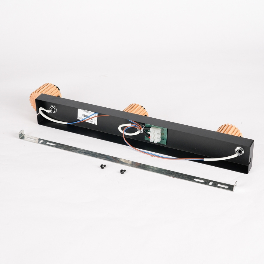 Brilagi - Spot svjetiljka HYGGE 3xE14/15W/230V crna/dimljena