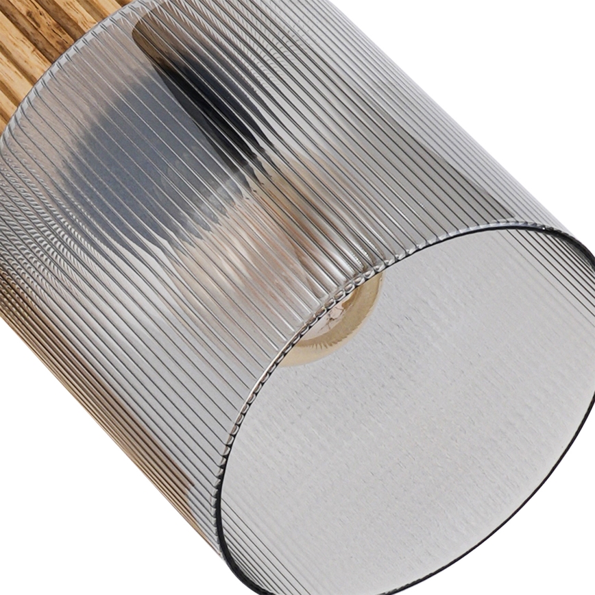 Brilagi - Spot svjetiljka HYGGE 3xE14/15W/230V crna/zadimljena