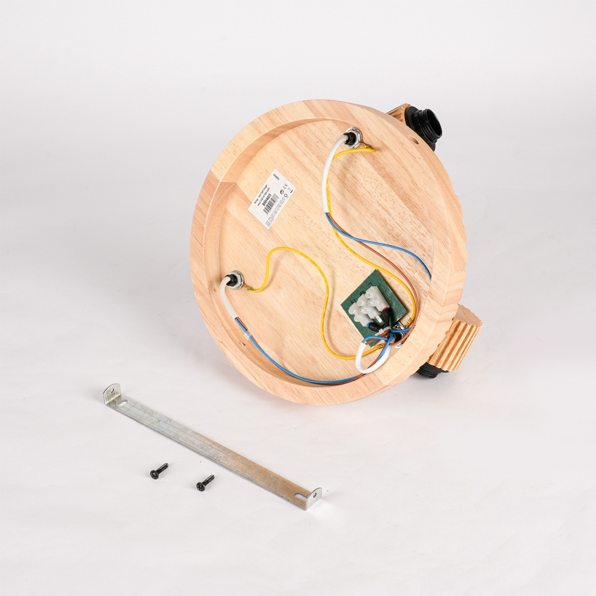 Brilagi - Spot svjetiljka HYGGE 3xE14/15W/230V drvo/zadimljeno