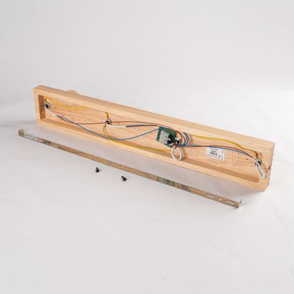 Brilagi - Spot svjetiljka HYGGE 4xE14/15W/230V kaučukovo drvo/dimljena