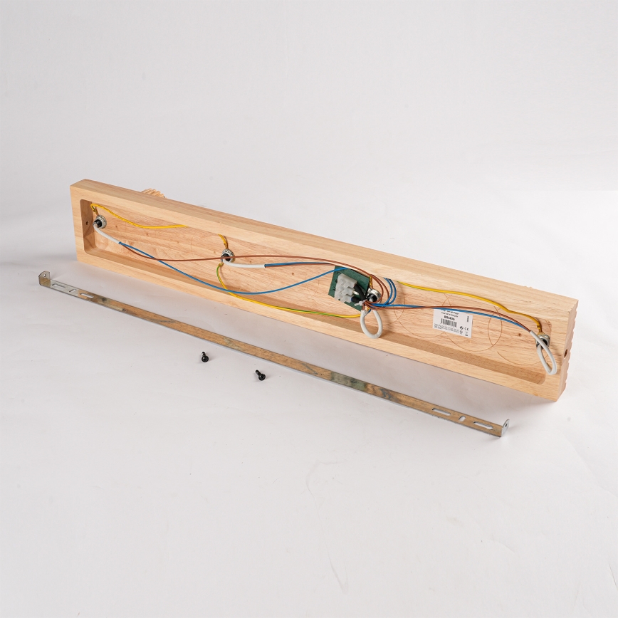 Brilagi - Spot svjetiljka HYGGE 4xE14/15W/230V kaučukovo drvo/dimljena