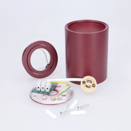 Brilagi - Spot svjetiljka MIA 1xGU10/30W/230V 100x80 mm bordo