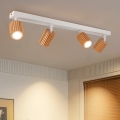 BRILAGI - Spot svjetiljka MODERN WOOD 4xGU10/8W/230V drvo/bijela
