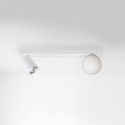 Brilagi - Spot svjetiljka SELE BALL 1xGU10/30W/230V + 1xG9/10W, bijela
