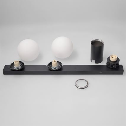 Brilagi - Spot svjetiljka SELE BALL 1xGU10/30W/230V + 2xG9/10W crna