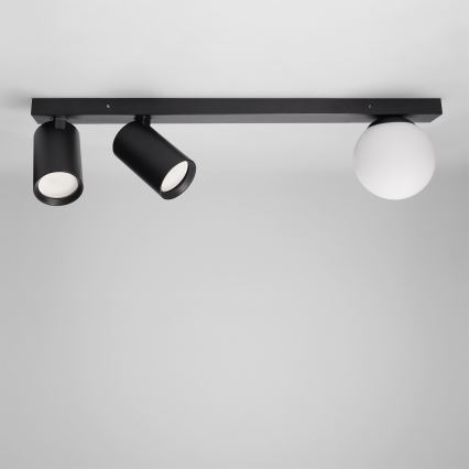 Brilagi - Spot svjetiljka SELE BALL 2xGU10/30W/230V + 1xG9/10W crna