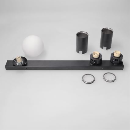 Brilagi - Spot svjetiljka SELE BALL 2xGU10/30W/230V + 1xG9/10W crna