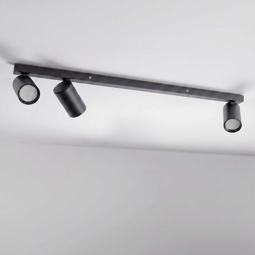 BRILAGI - Spot svjetiljka SELE LONG 3xGU10/30W/230V crna