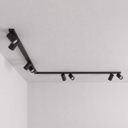 BRILAGI - Spot svjetiljka SELE LONG 8xGU10/30W/230V crna