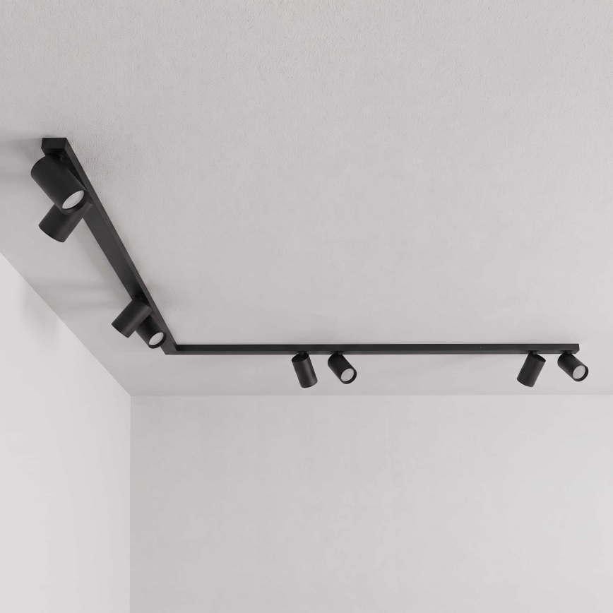 BRILAGI - Spot svjetiljka SELE LONG 8xGU10/30W/230V crna