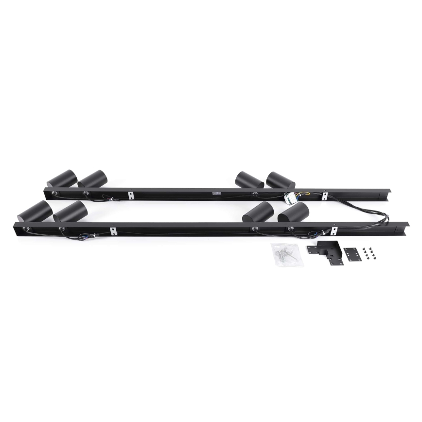 BRILAGI - Spot svjetiljka SELE LONG 8xGU10/30W/230V crna