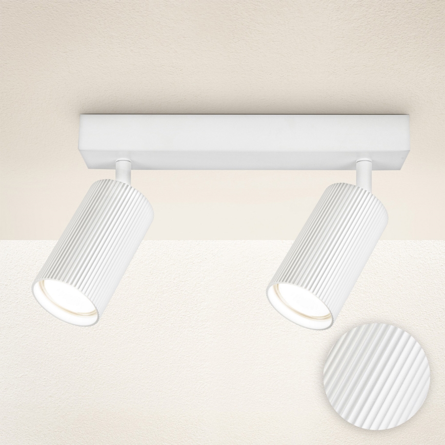 Brilagi - Spot svjetiljka SELE MODERN 2xGU10/30W/230V bijela