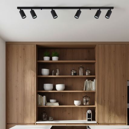 Brilagi - Spot svjetiljka SELE MODERN 6xGU10/30W/230V crna