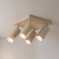 Brilagi - Spot svjetiljka SELE SQUARE 4xGU10/30W/230V bež