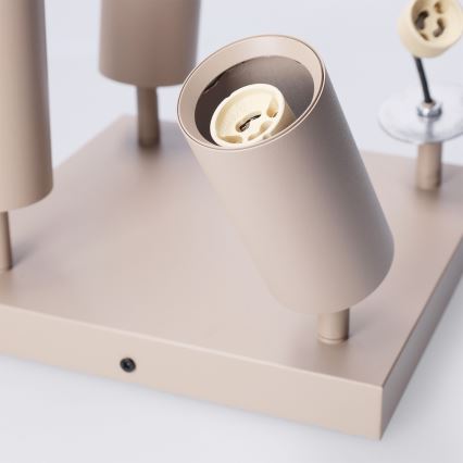Brilagi - Spot svjetiljka SELE SQUARE 4xGU10/30W/230V bež