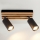 Brilagi - Spot svjetiljka SELE WOOD 2xGU10/30W/230V crna/drvo