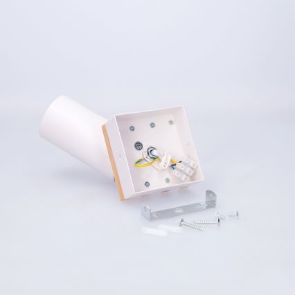 Brilagi - Spot svjetiljka SELE WOOD ACOUSTIC 1xGU10/30W/230V bijela/drvo